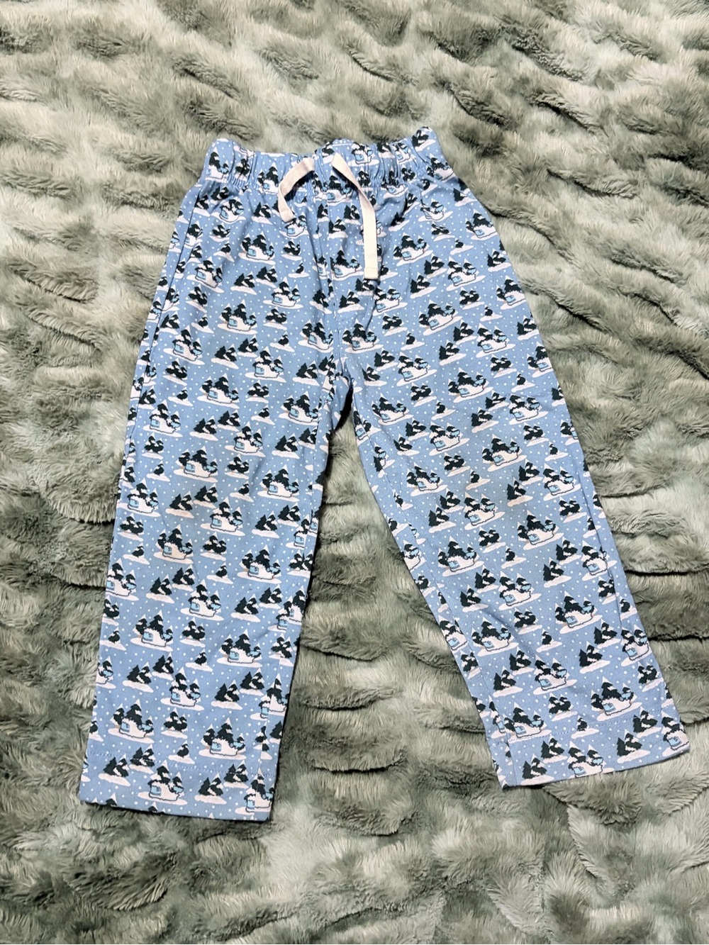 Vineyard Vines Light Blue Penguin Print Jogger Pants